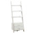 Bookcase - 69''H / White Ladder With 2 Storage Drawers