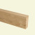 6 Inch x 12 Inch x 25 Inch Unfinished Wood Grain Texture Polyurethane Rafter Tail