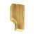 3-1/2 Inch x 10 Inch x 5-1/2 Inch Unfinished Wood Grain Texture Polyurethane Bracket