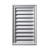 19-1/2 Inch x 27-1/2 Inch x 2 Inch Polyurethane Functional Vertical Louver Gable Grill Vent