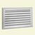 27 Inch x 17 Inch x 2 Inch Polyurethane Decorative Vertical Louver Gable Grill Vent