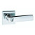 Vedani Entry Lever in Polished Chrome