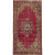 Hand-knotted Anatolian Revival Dark Red&nbsp; Rug - 3 Ft. 8 In. x 6 Ft. 11 In.