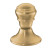 Lift Knob Flush Actuator in Vibrant Brushed Bronze
