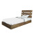 Nocce Twin Size Platform Bed and Headboard