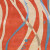 Apoteri Tangerine New Zealand Wool 2 Feet x 3 Feet Accent Rug