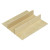 FindIT Wood Half Cutlery Tray - 9.125 Inches x 8.5625 Inches x 1.875 Inches