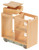 FindIT Birch Base Cabinet Organizer Pullout with Slide - 10-3/4 x 19-1/2 x 22-1/8
