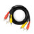 6 Feet. Black Audio/Video Cable