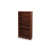 Prestige + modular bookcase in Cognac Cherry