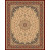 Classical Manor Cream/Red 7 Feet 10 Inch x 11 Feet Area Rug