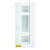 36 In. x 80 In. Marjorie Masterline 3-Lite Prefinished White Right-Hand Inswing Steel Entry Door