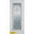 Traditional Full Lite White 34 In. x 80 In. Steel Entry Door - Left Inswing