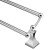 Retreat Chrome 24 Inch Double Towel Bar