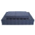 300TC Damask Stripe Sheet Set; Navy; King