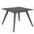 DRG-895-T Atwood 42'' Wide Cappuccino Stained Dining Table