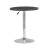 DAW-500-T Adjustable Height Round Wooden Table in Black