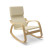 LAQ-665-C Aquios Bentwood Contemporary Rocking Chair in Warm White