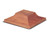 Western Red Cedar Flat Post Cap 2 Inch x 6 Inch x 6 Inch