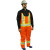 Lined HIGH Viz Overall 3XLarge