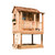 Little Cedar Playhouse with Sandbox (6 Ft. x 6 Ft.)