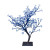 Floral Lights &#150; Table Top Bonsai Tree- Indoor / Outdoor; 96 Blue LED Lights; 22 Inch  high; AC adaptor