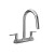 Moderno 2-Handle Pull-Down Kitchen Faucet - Chrome