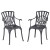 Largo Dining Chair Pair w/ Cushions