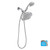 Refresh Rainshower with InvigoRain/Immersion and 7 Function Handheld Shower - Chrome Finish