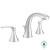Darcy 2 Handle Widespread Lavatory Faucet - Chrome Finish