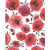 Poppies Red Wallpaper