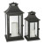 2Pk Battery Operated Metal Lantern