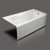 PRO 66 x 32 In. Skirted Bathtub Right Hand Drain