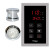 SteamSpa Indulgence Touch Pad Control Kit in Chrome