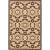 Tropicana Cream Dark Brown&nbsp; Rug - 4 Ft. 11 In. x 7 Ft. 5 In.