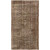 Hand-knotted Anatolian Overdyed Dark Khaki Grey Rug - 3 Ft. 9 In. x 6 Ft. 9 In.