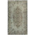 Hand-knotted Anatolian Overdyed Light Gray Rug - 3 Ft. 10 In. x 6 Ft. 8 In.