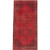 Hand-knotted Anatolian Overdyed Dull Red Red&nbsp; Rug - 4 Ft. 1 In. x 8 Ft. 4 In.