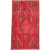 Hand-knotted Anatolian Overdyed Light Red Red Rug - 4 Ft. 2 In. x 7 Ft. 3 In.