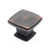 Classic Metal Knob - Brushed Oil-Rubbed Bronze - 43 Mm Dia.