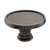 Classic Metal Knob - Antique Nickel - 39 Mm Dia.