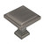 Transitional Metal Knob - Antique Nickel - 32x32 Mm Dia.