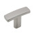 Contemporary Metal Knob - Brushed Nickel - 38 Mm Dia.