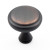Classic Metal Knob - Brushed Oil-Rubbed Bronze - 32 Mm Dia.