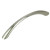 Contemporary Metal Pull - Brushed Nickel - 128 Mm C. To C.