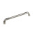 Contemporary Metal Pull - Chrome; Brushed Nickel - 160 Mm C. To C.