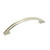 Contemporary Metal Pull - Brushed Nickel - 96 Mm C. To C.