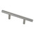 Contemporary Metal Pull - Brushed Nickel - 76 Mm C. To C.