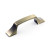 Transitional Metal Pull - Antique English - 76 Mm; 96 Mm C. To C.
