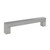 Contemporary Stainless Steel Pull - Brushed Nickel - 192 Mm C. To C.